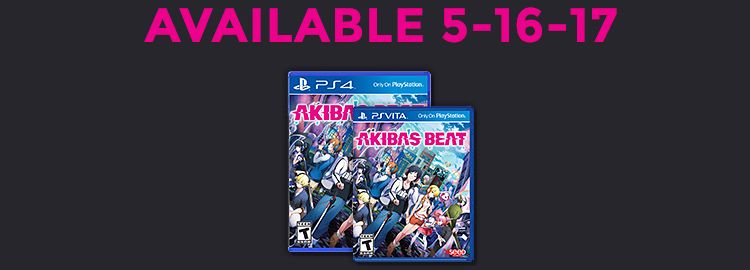 Order Akiba's Beat for PS4 or PS VITA